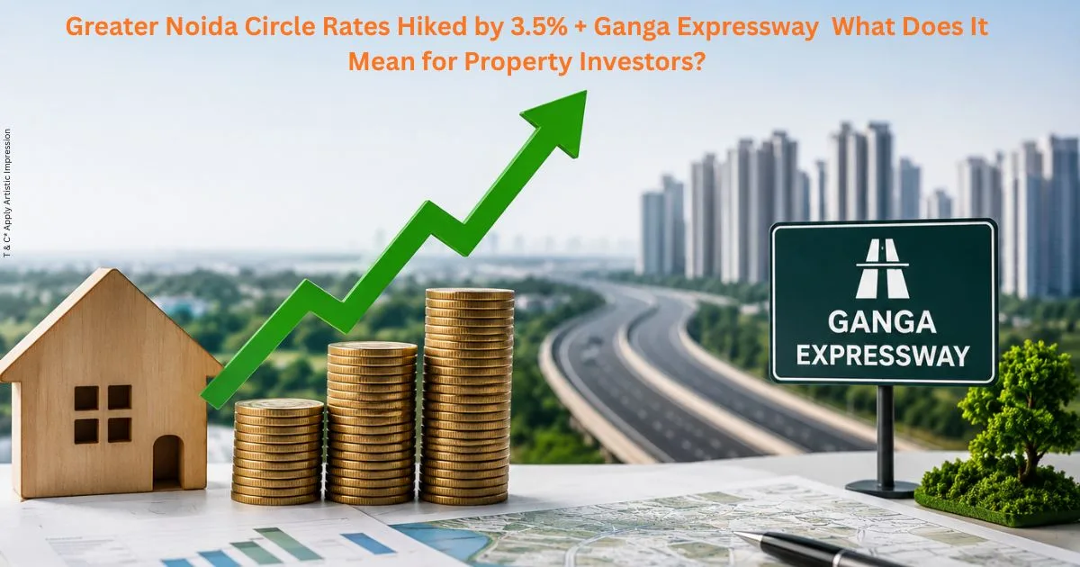 Greater Noida Circle Rates Hiked by 3.5% + Ganga Expressway What Does It Mean for Property Investors