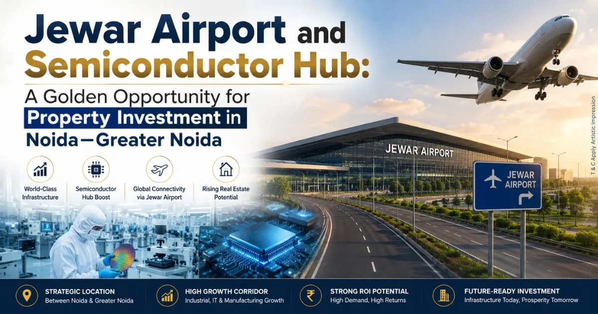 Jewar Airport and Semiconductor Hub: A Golden Opportunity for Property Investment in Noida–Greater Noida