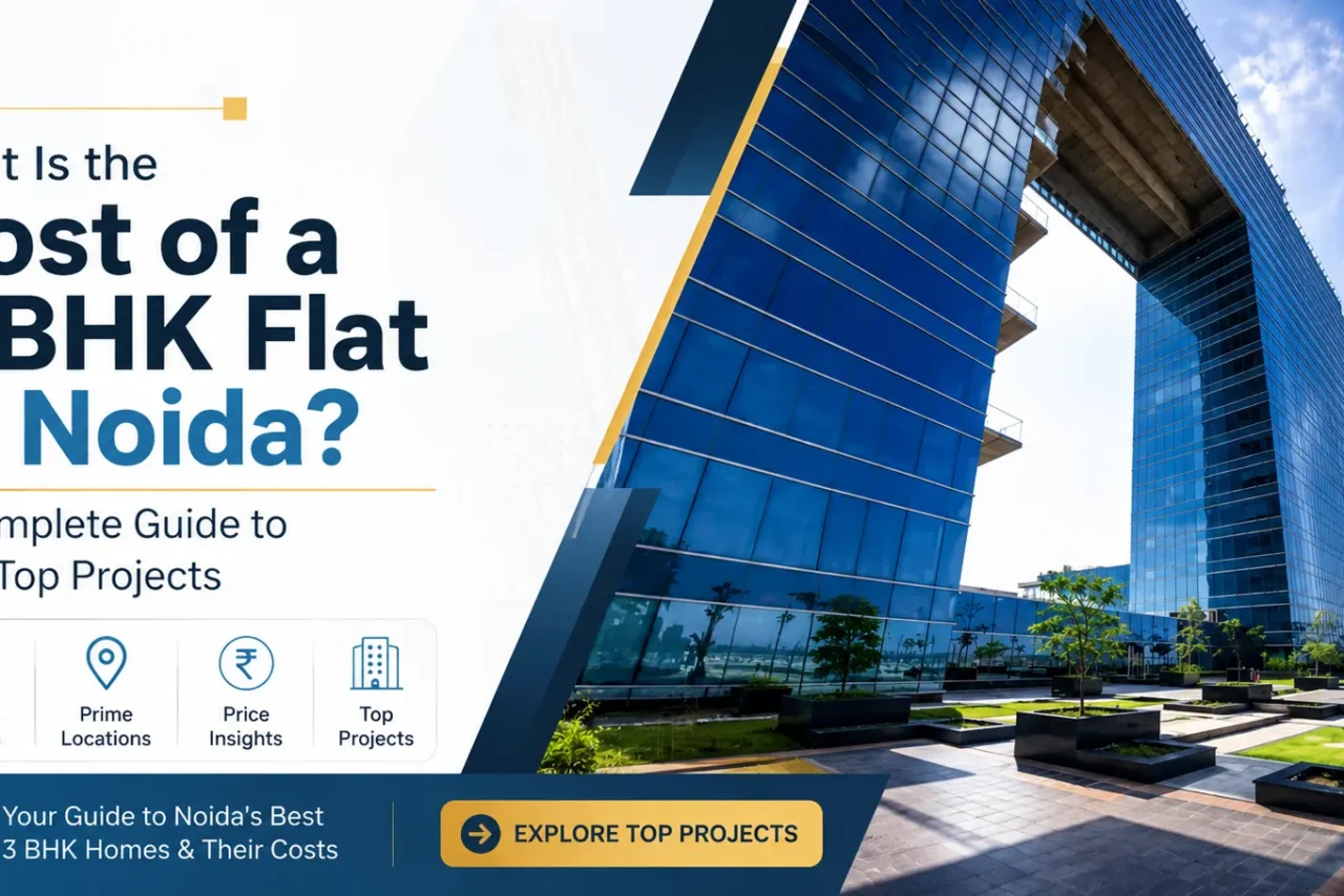 What Is the Cost of a 3 BHK Flat in Noida? Top 11 Projects Guide