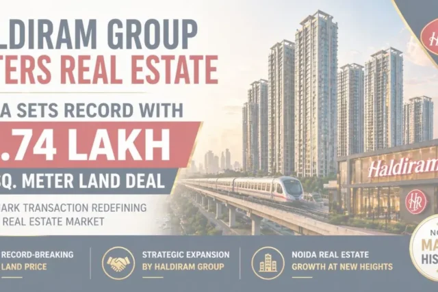 Haldiram Group real estate Noida land auction