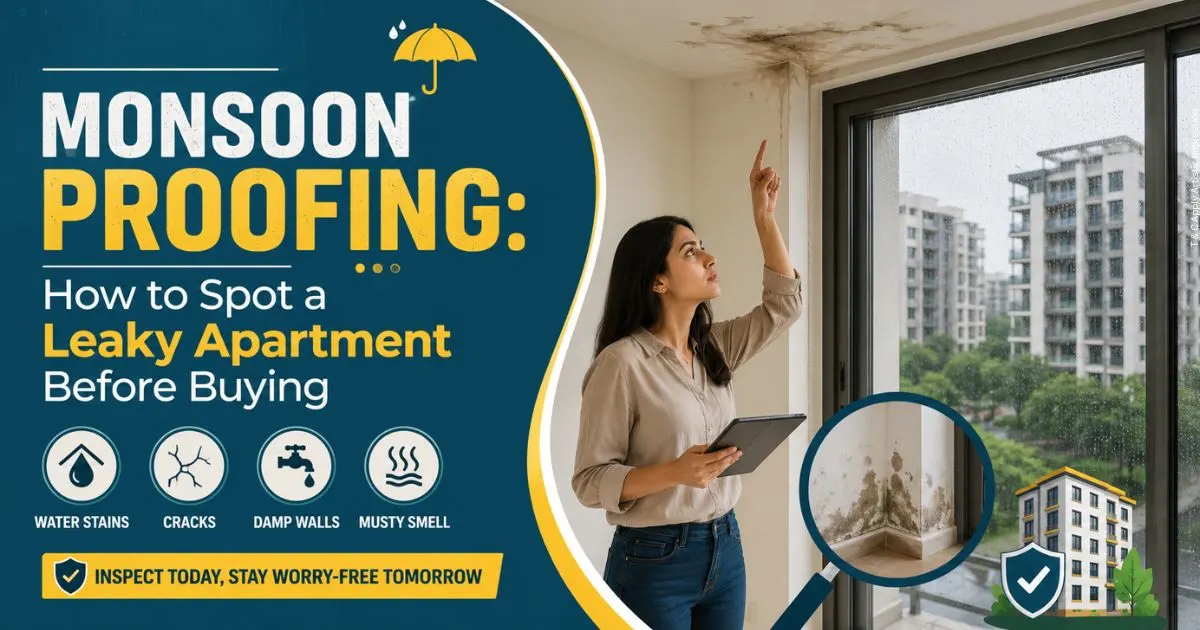 Monsoon Proofing: How to Spot a Leaky Apartment Before Buying